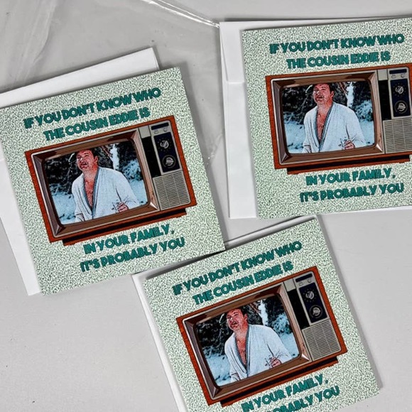 National Lampoon's Christmas Vacation Holiday Cards (pack of 3) - Picture 1 of 4